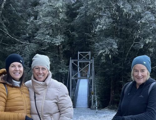 Celebrating at The Headwater Eco Lodge, Glenorchy